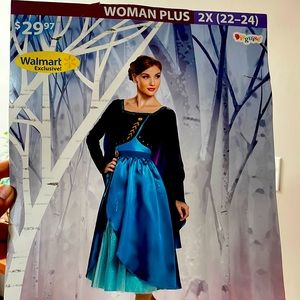 Queen Anna Frozen Costume